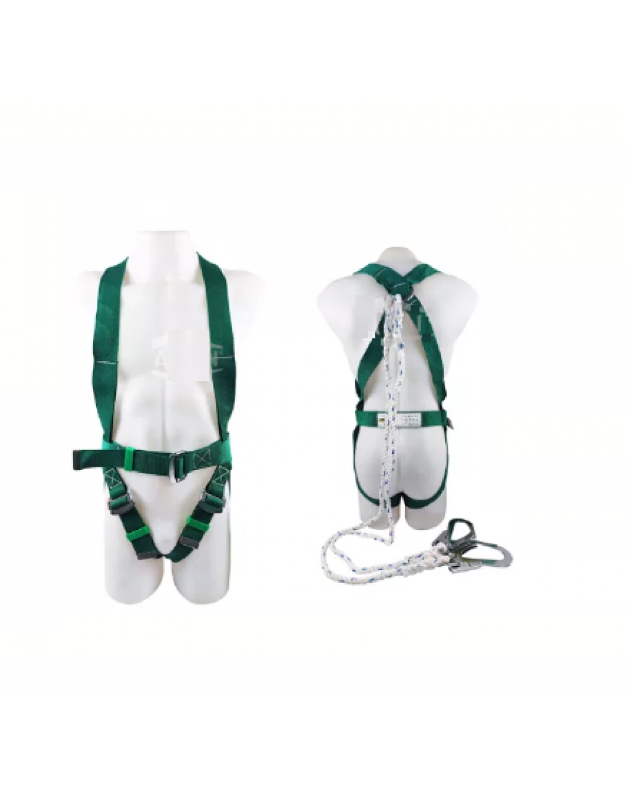 SHD499 FULL BODY SAFETY HARNESS C/W DOUBLE QUICK RELEASE HOOK [COLEX]
